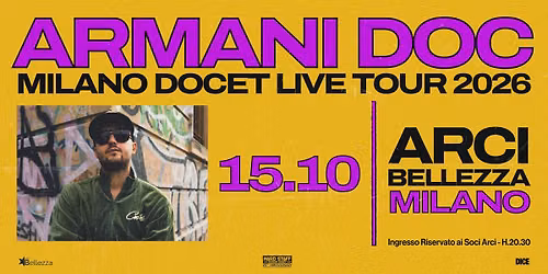 Armani Doc | Milano, Arci Bellezza