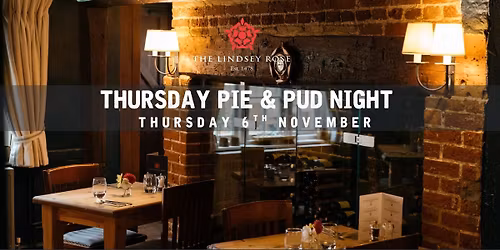 Pot Pie and a Pudding Night