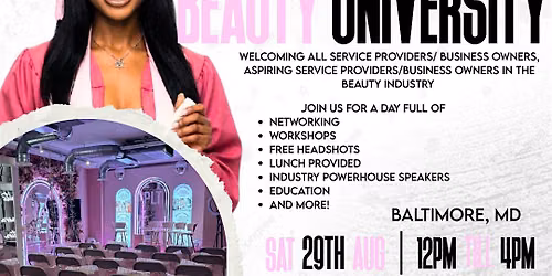 Sinaia Taylor's Beauty University | Beyond the Chair