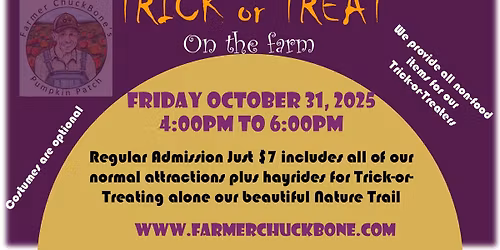 Trick-or-Treat at the FARM