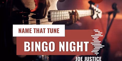 Live: Name That Tune Bingo w/Joe Justice
