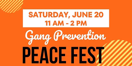 Marie Detty Gang Prevention Peace Fest