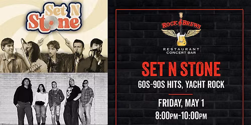 SET N STONE @ Rock & Brews Royal Oak