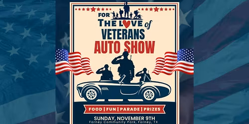 For the Love of Veterans Auto Show