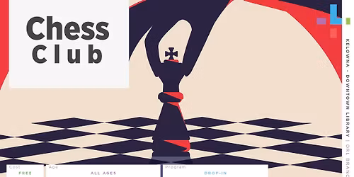 Drop In Chess at the Downtown Library