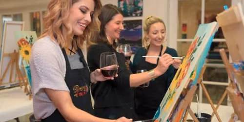 Paint and Sip classes in Artist's Studio