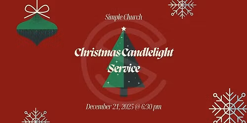 Simple Church Christmas Candlelight Service