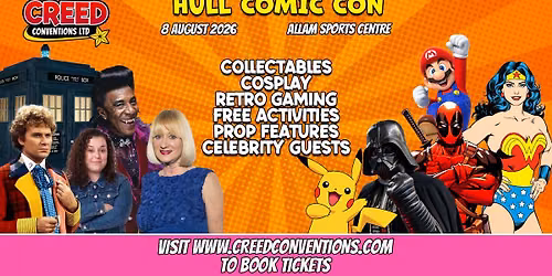 Hull Comic Con - Creed Conventions