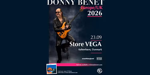 Donny Ben\u00e9t (AU) i Store VEGA