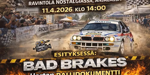 Rallitunnelmaa Nostalgiassa
