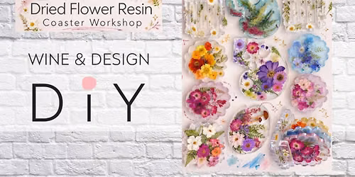 DIY: Dried Flower Resin Coaster Workshop