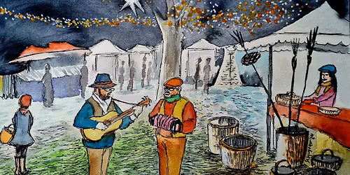 Romantischer Adventsmarkt im Kulturhof Zickra (bei Berga\/Elster)