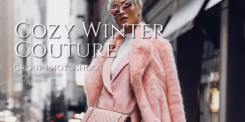 Cozy Winter Couture Group Photoshoot