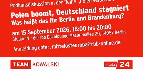 Polen boomt, Deutschland stagniert: Was hei\u00dft das f\u00fcr Berlin und Brandenburg?