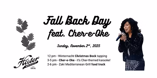 Fall Back Day, feat. Cher-e-Oke