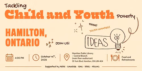 Tackling Child and Youth Poverty in Hamilton