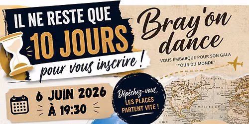 \ud83d\udc69\u200d\u2708\ufe0f SOIR\u00c9E BRAY\u2019ON DANCE \ud83e\udd42