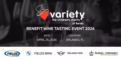 Variety The Children's Charity: Benefit Wine Tasting Event