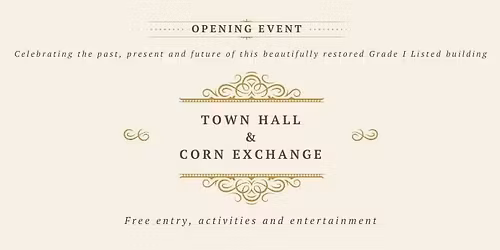 Corn Exchange Opening Event