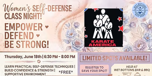 Women's Self Defense Class Night