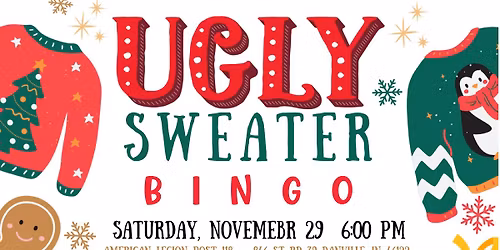 Ugly Sweater Bingo
