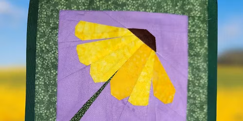 Coneflower Paper Piecing Class