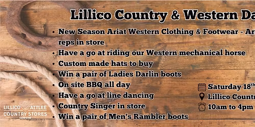 Lillico Country & western Day