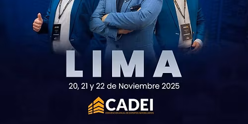 CONVENCI\u00d3N ANUAL DE EXPERTOS INMOBILIARIOS