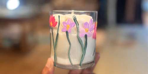 Candle Making: Painted Flowers