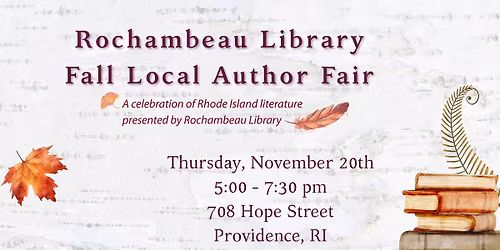 Rochambeau Fall Local Author Fair
