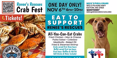 Renee's Rescues Annual Crab Fest