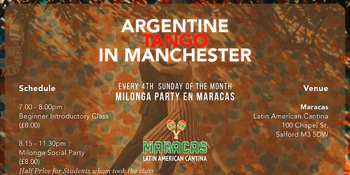 Tango Manchester en Maracas