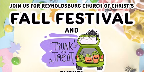  Reynoldsburg Church of Christ Fall Festival & Trunk or Treat \ud83c\udf83