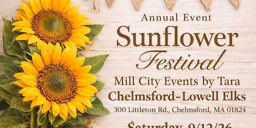 Sunflower Festival 2nd Annual 