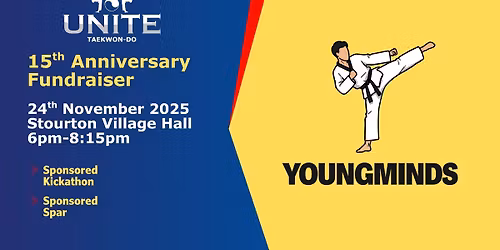 Unite Taekwon-Do Kickathon and Sponsored Spar