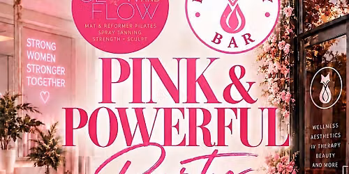 Pink & Powerful Party! Pilates+Wellness Breast Cancer Awareness Event!