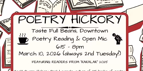 Poetry Hickory "Kakalak" Reading