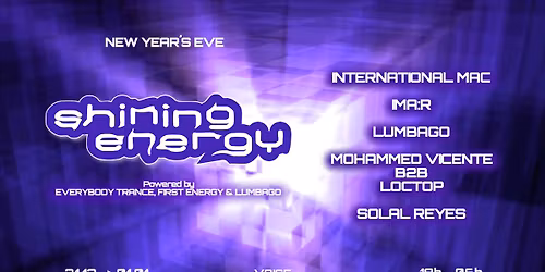 Shining Energy : NYE edition