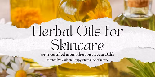 Herbal Oils for Skincare