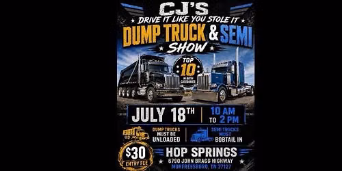 CJ's Dump Truck & Semi Show