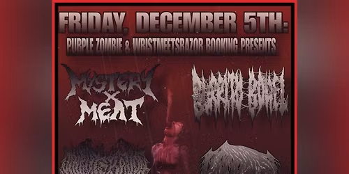 MYSTERYXMEAT\/BURRITO BOWEL\/OINKLITERATION\/FOGCRAWLER\/HEMOLACRIA @ THE COMPOUND (MILTON, FL)