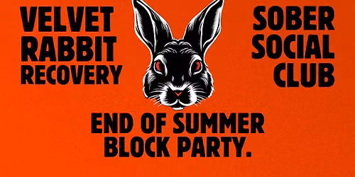 End of Summer Block Party 2026 | Velvet Rabbit Recovery