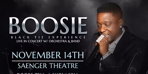 Boosie Black Tie Experience with Live Orchestra and Band at Columbus Civic Center