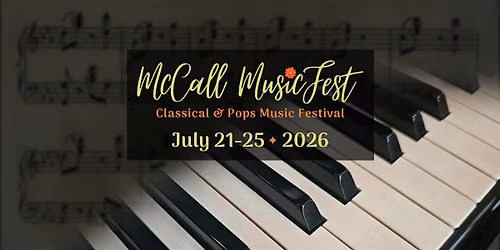 McCall MusicFest 2026 - Tuesday, July 21