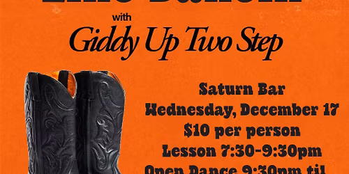 Country line Dancin\/ with Giddy Up Two Step