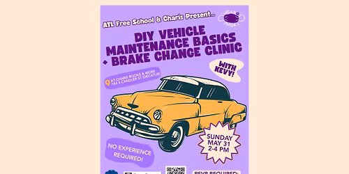 DIY Vehicle Maintenance Basics + Hands-On Brake Change Clinic