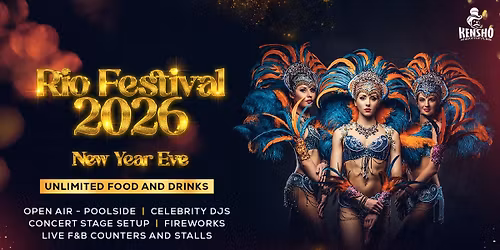 RIO 2026 - New Year Eve Open Air - Poolside Party