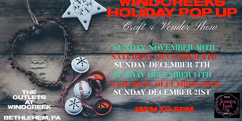 Windcreeks Series of Holiday Craft & Vendor Shows