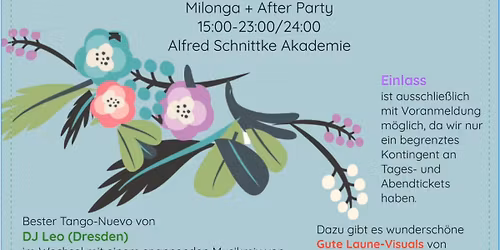 Ostermontag beim (NTH) NeoTangoHamburg Marathon Oster-Edition!