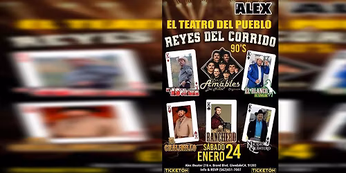 EL TEATRO DEL PUEBLO LOS REYES DEL CORRIDO 